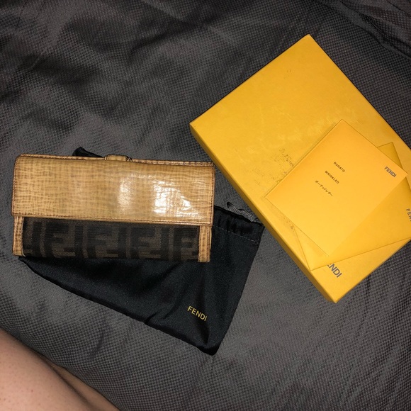 Fendi Handbags - Fendi Zucca Continental Wallet